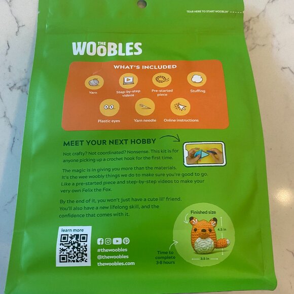 Fox Crochet Kit - Picture 2 of 3